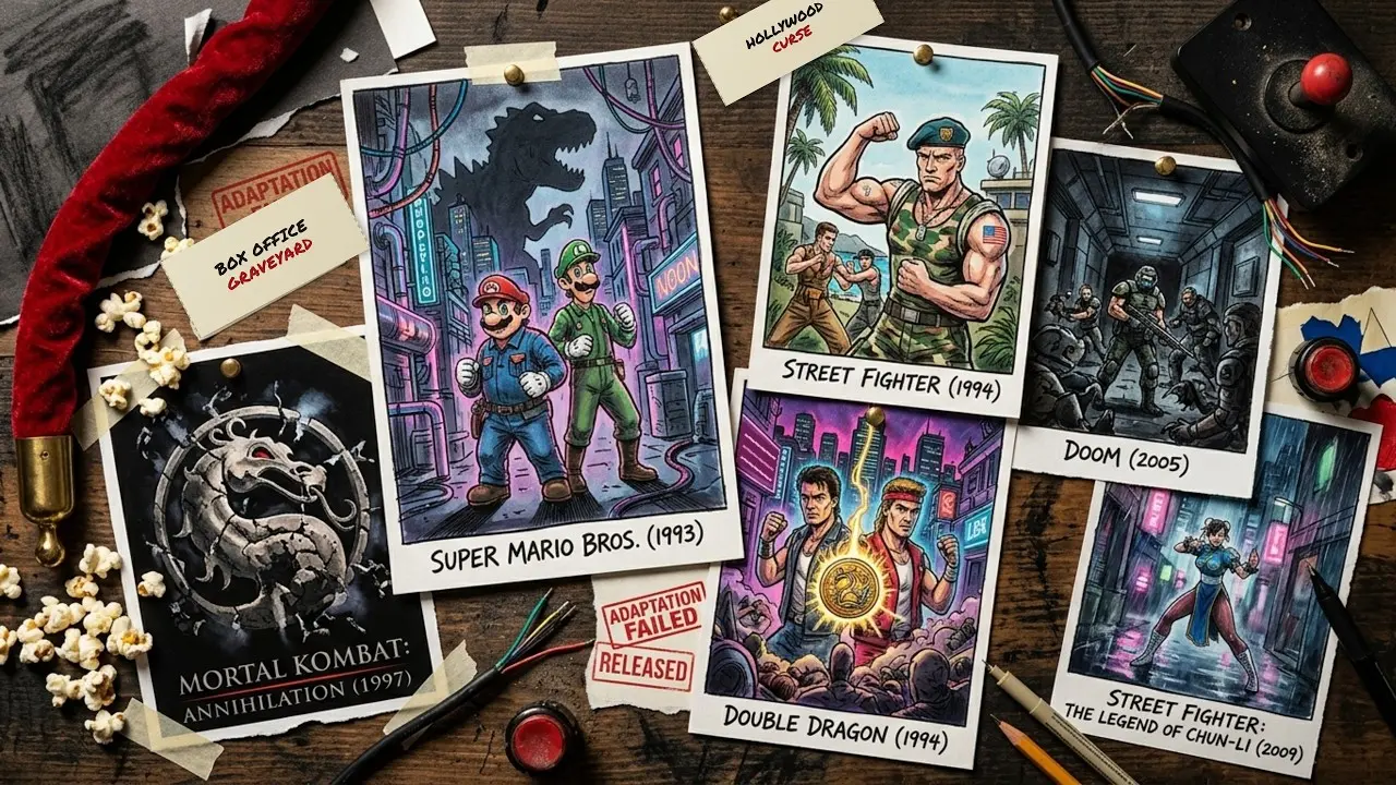 Why Video Game Movies Keep Flopping: The Video Game Curse