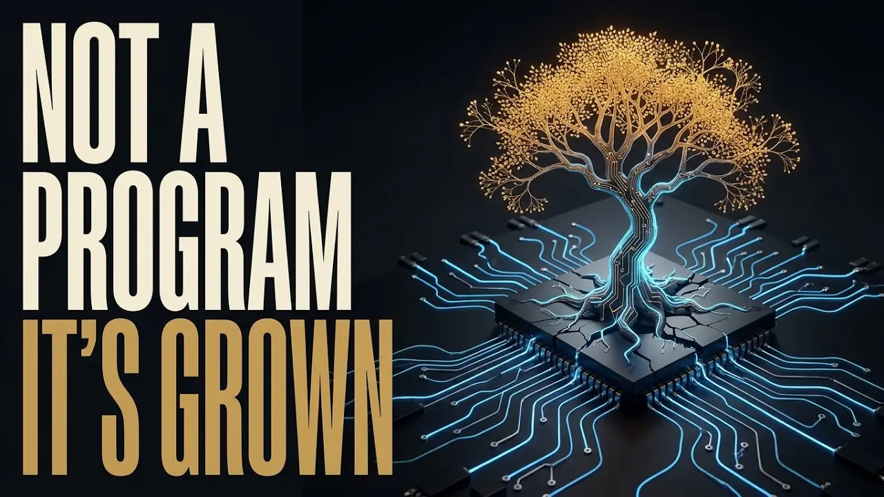 How AI Models Learn: They Aren't Built, They're Grown