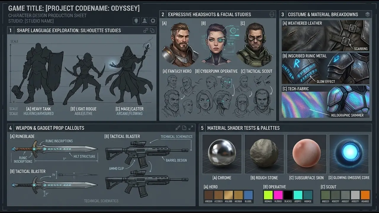 The challenges of character design - Gaming Series