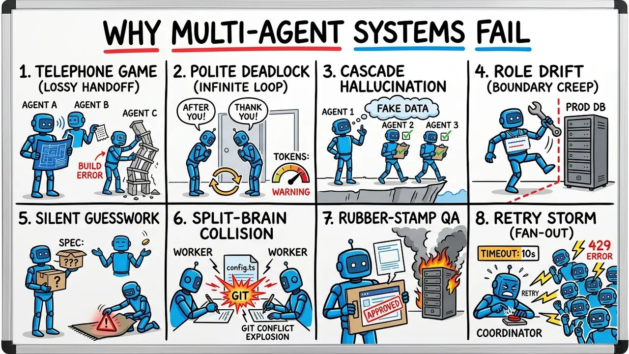Why Multi-Agent Systems Fail (And What Actually Works)